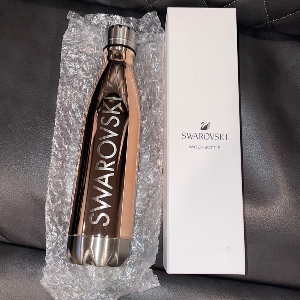 Swarovski | Accessories | Swarovski Water Bottle Rose Gold | Poshmark